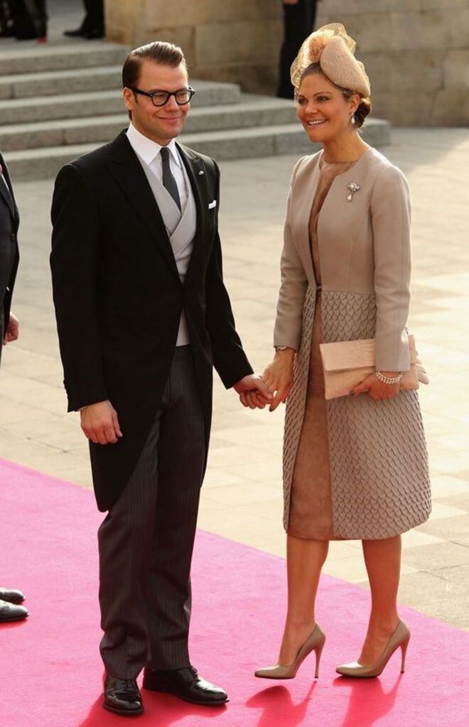 Em 2012, no casamento de Guilherme e Stephanie