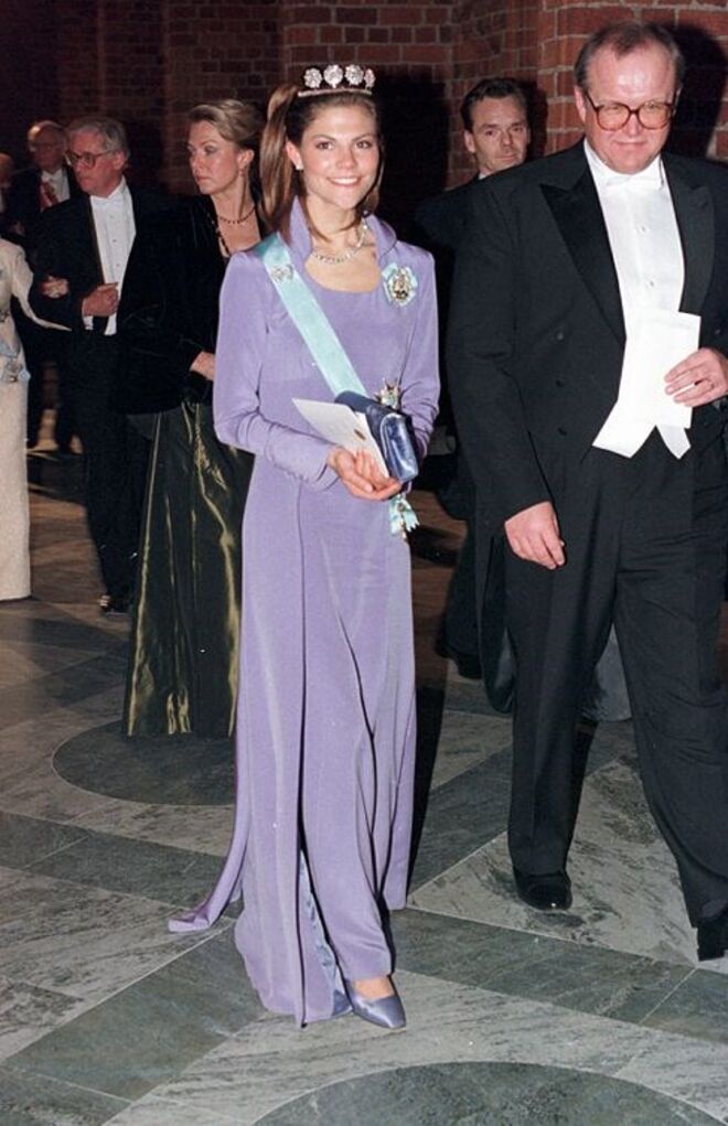 Na cerimónia dos Prémios Nobel em 1997