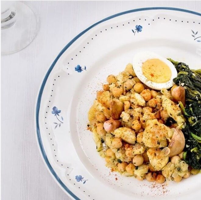 Eat Tasty | Bacalhau com grão e grelos 