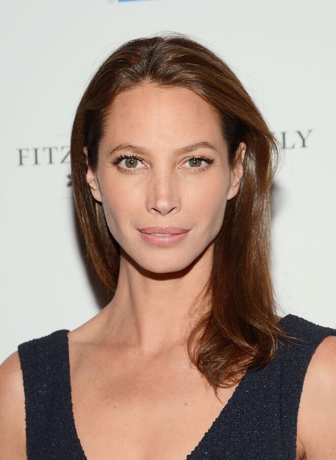 A ex-supermodelo americana Christy Turlington