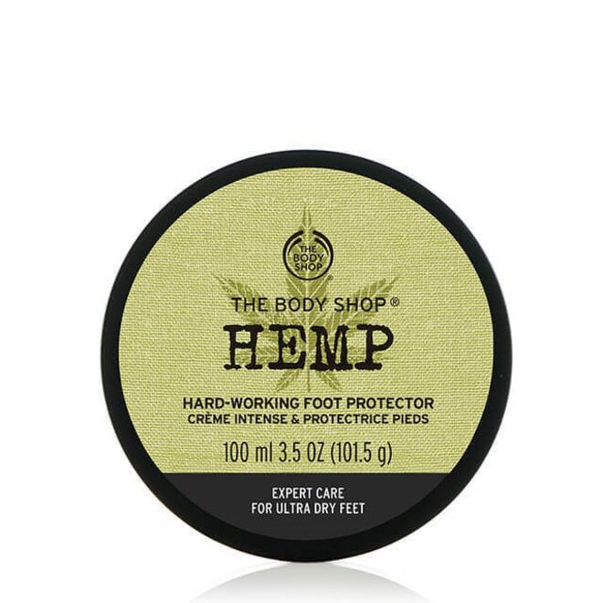 Cuidado protetor de pés Hemp, €12, The Body Shop
