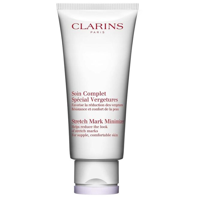 Soin Complet Spécial Vergetures Controlo de estrias provocadas pela gravidez, €52,95, Clarins