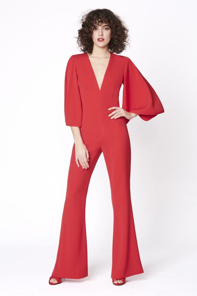 Macacão vermelho, €169, antes €240, Etxart & Panno