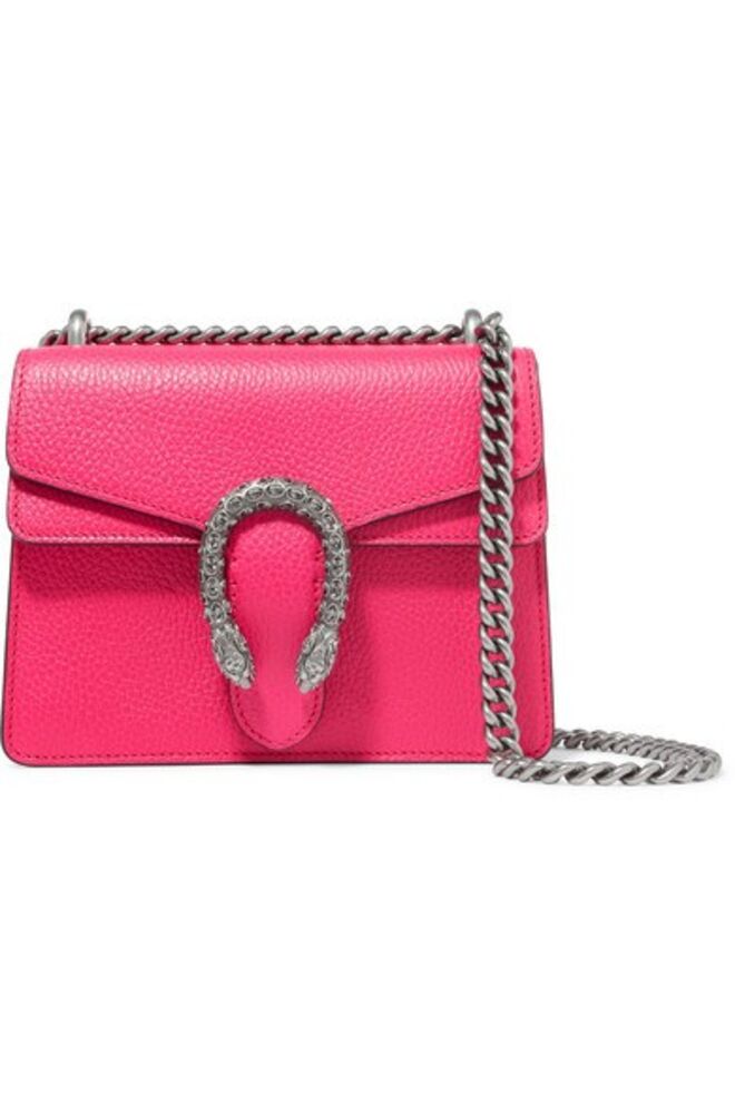 Carteira Dionysus em pele tamanho mini, €1.590, Gucci, net-a-porter.com