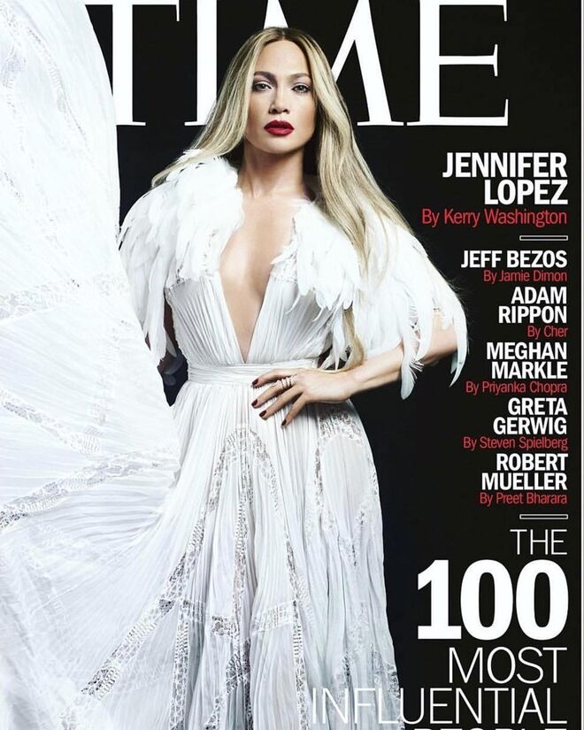 Na capa da revista Time