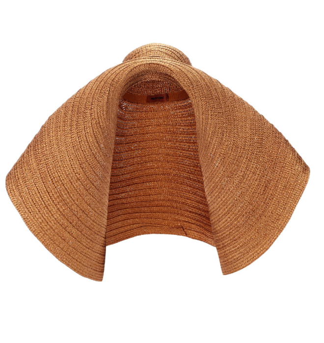 Chapéu em palhinha, €294, Missoni, em mytheresa.com