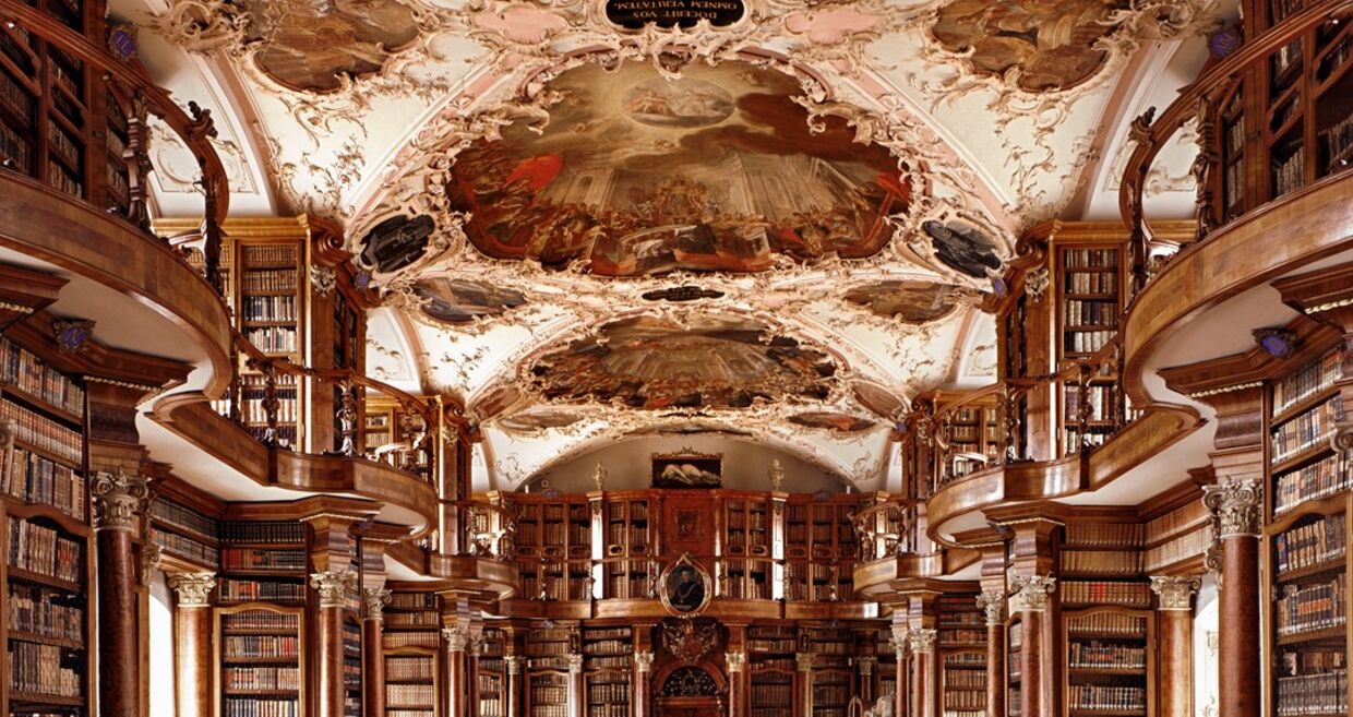 Biblioteca Stiftsbibliothek Sankt Gallen, St. Gallen, Suiça