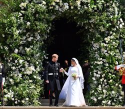 O casamento real em exposição