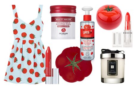 Tomatina da decoração à beleza 