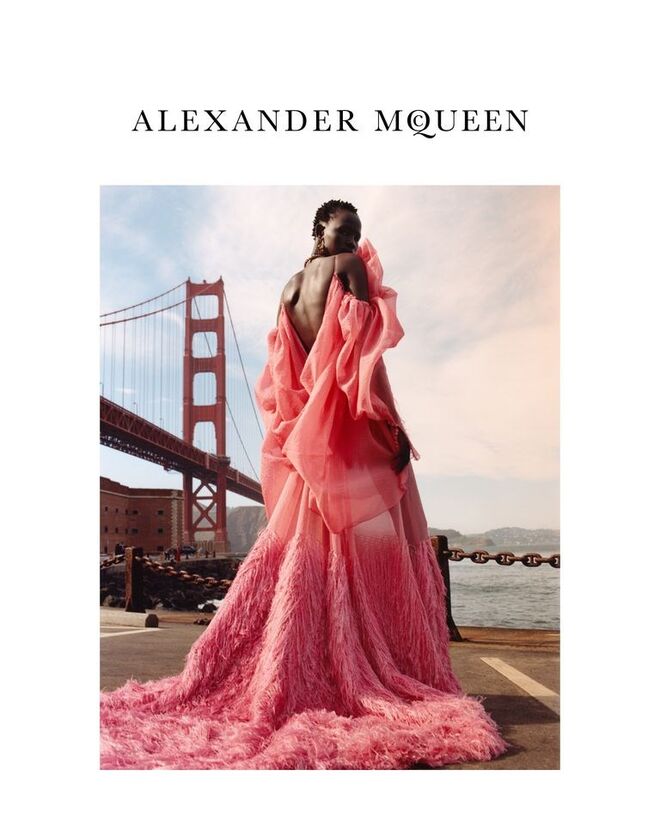 Alexander McQueen para outono/inverno 2018