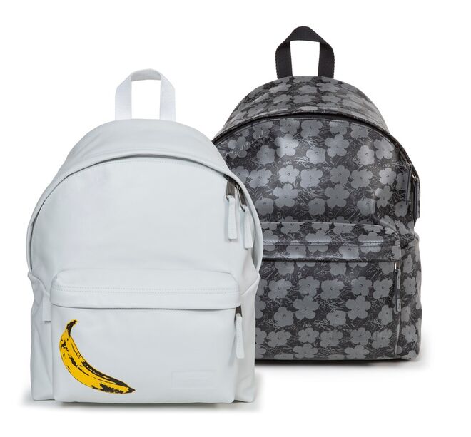 Padded Pak'r em couro Andy Warhol x Eastpack