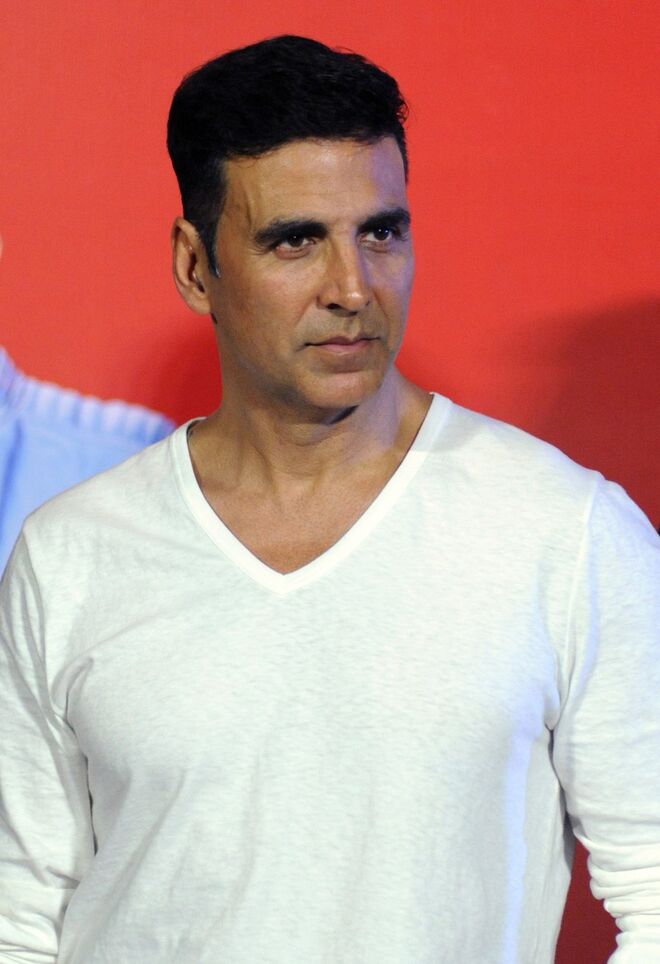 Akshay Kumar com US$40.5 milhões, aproximadamente €34,88 milhões