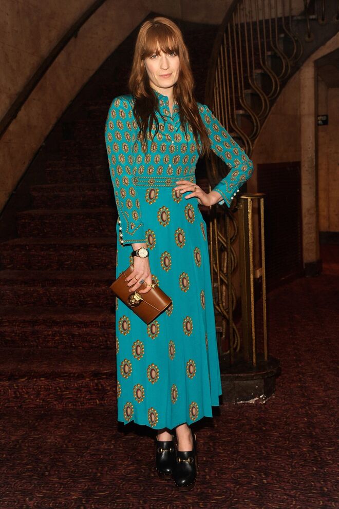 Florence no Florence And The Machine's Odyssey Screening, no Village East Cinema, em Nova Iorque, a 4 de maio de 2016