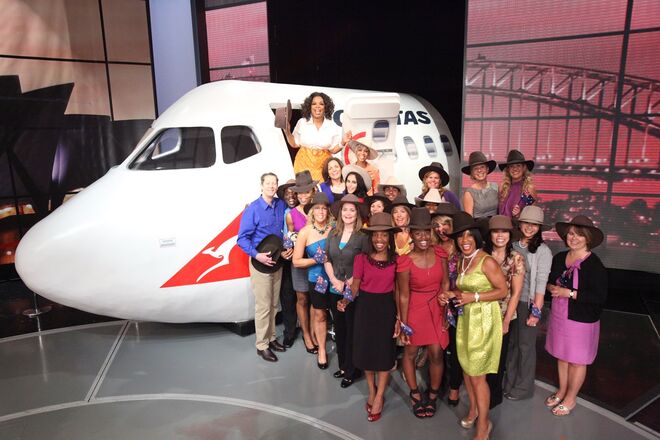 2010. Preparados para a “Ultimate Australian Adventure,” no The Oprah Winfrey Show.