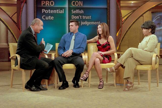 2001. Dr. Phil aconselha convidados em “Five Questions to Ask Before You Get Married” no The Oprah Winfrey Show. 