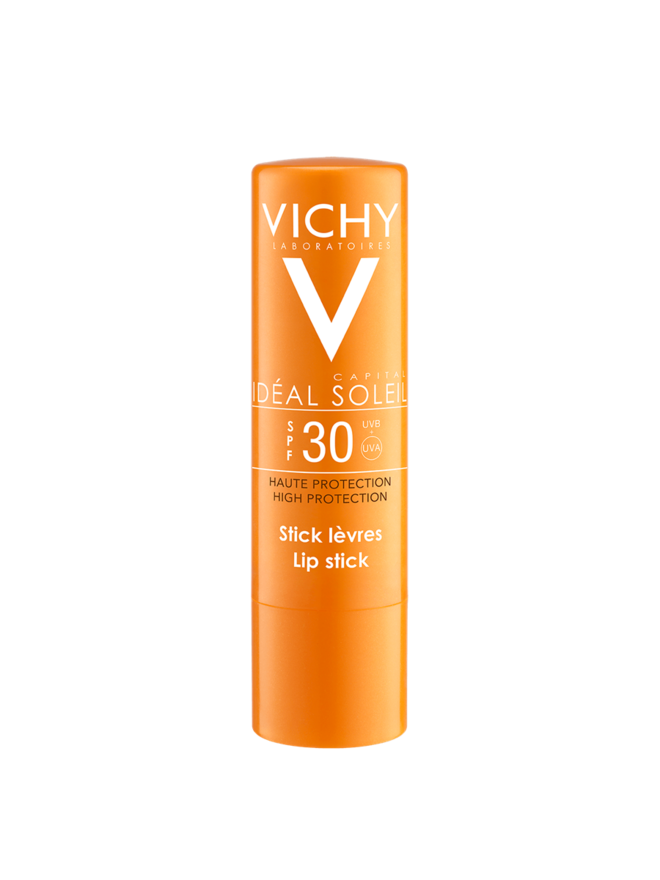 Idéal Soleil SPF30, Stick lábios, €8,90, Vichy