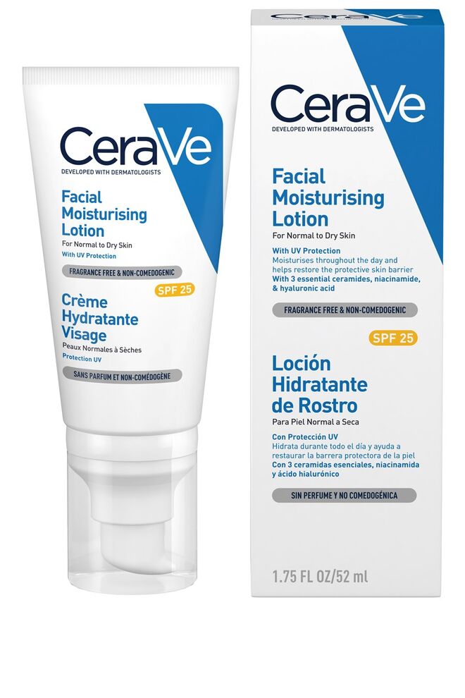 Facial Moisturising Lotion SPF25, €12,50, Cerave
