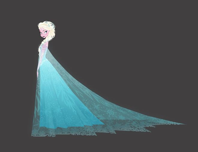 Desenho para Frozen, 2013. Disney. A arte de contar histórias, no Caixa Fórum, em Madrid.