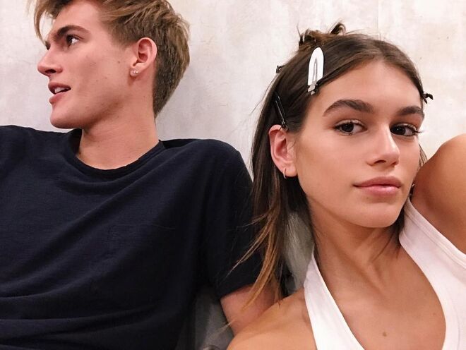 Presley e Kaia Gerber