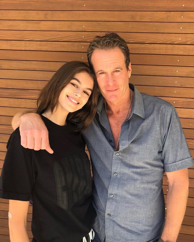 Kaia e Rande Gerber 