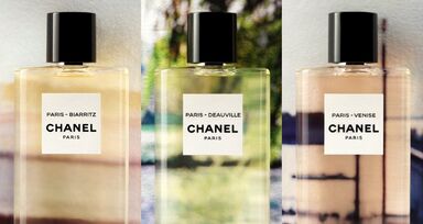 Três cidades, três perfumes Chanel