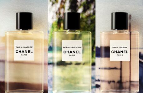 Três cidades, três perfumes Chanel