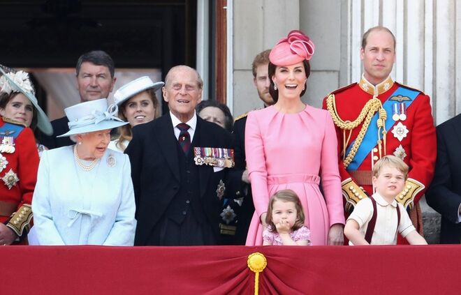 Cerimónia Trooponig the Colour, eque celebra o aniversário oficial da rainha, em 2017.