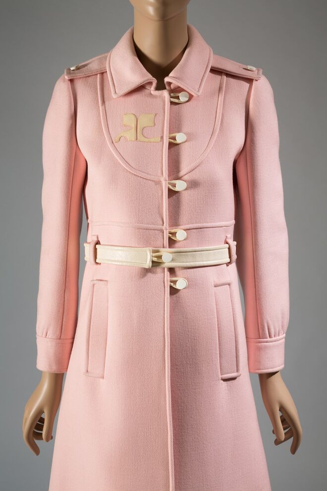 Casaco de Courrèges, 1967.