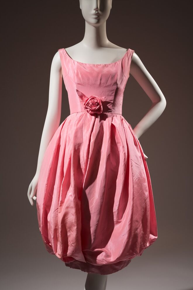 Vestido Christian Dior, 1960.