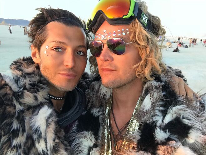 Evangelo Bousis e Peter Dundas