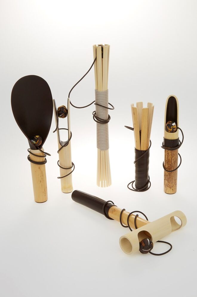 Peças do atelier Petit h da Hermès.