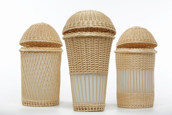 Peças do atelier Petit h da Hermès.