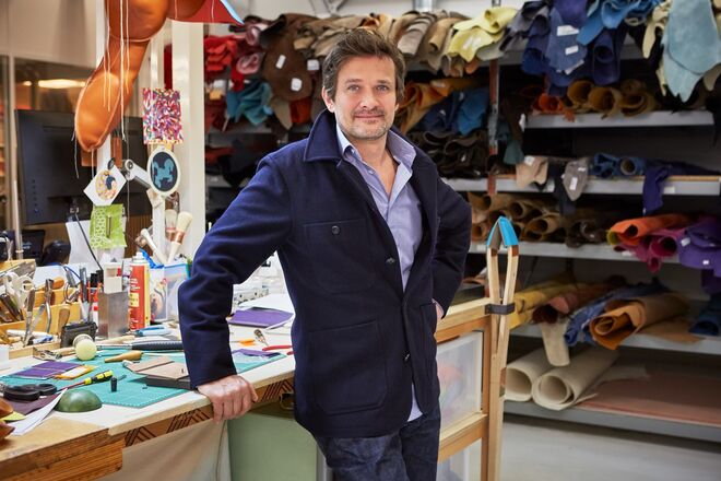 Godefroy de Virieu, diretor criativo do atelier Perit h, da Hermès.