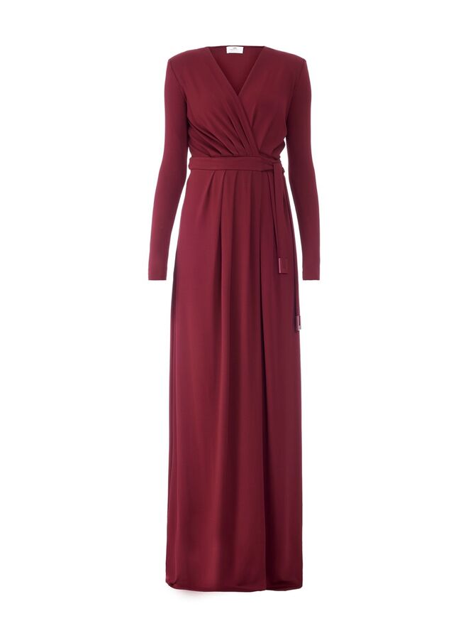Vestido comprido, €615, Elisabetta Franchi