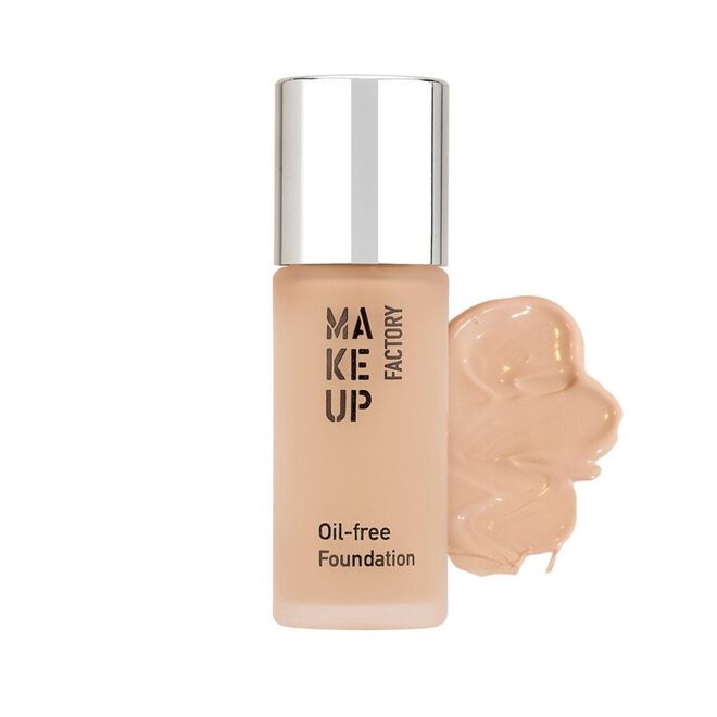 Oil Free Foundation n.º34 Rosy Porcelain, €19,50, Make Up Factory, em exclusivo na Perfumes & Companhia