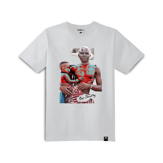 T-shirt em algodão Identity, €52,90, Mukubais