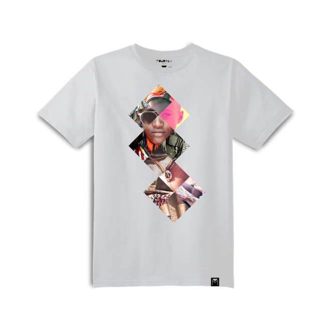 T-shirt em algodão Namibe, €52,90, Mukubais