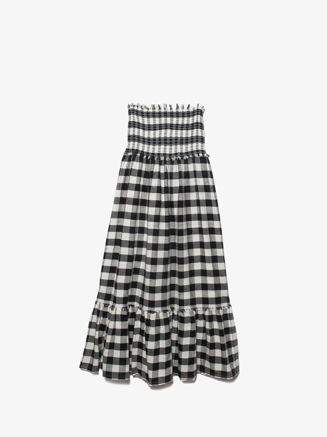 Vestido/Saia vichy, €22,99, Parfois