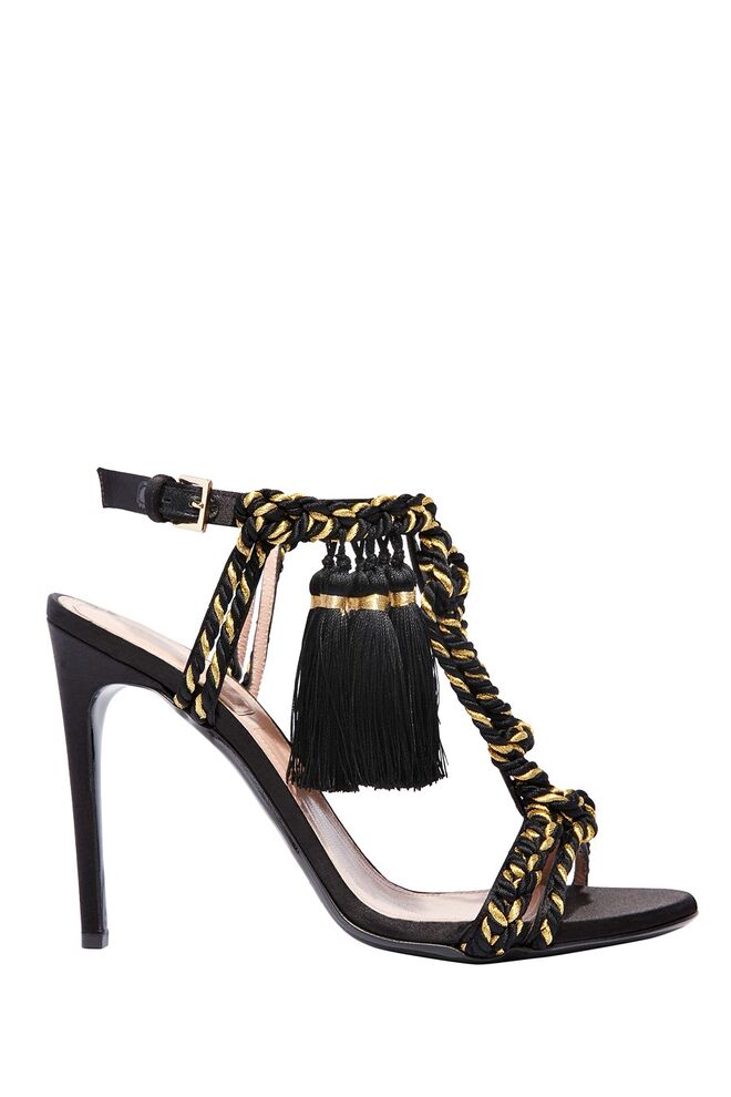 Sandálias, Alberta Ferretti (preço sob consulta)