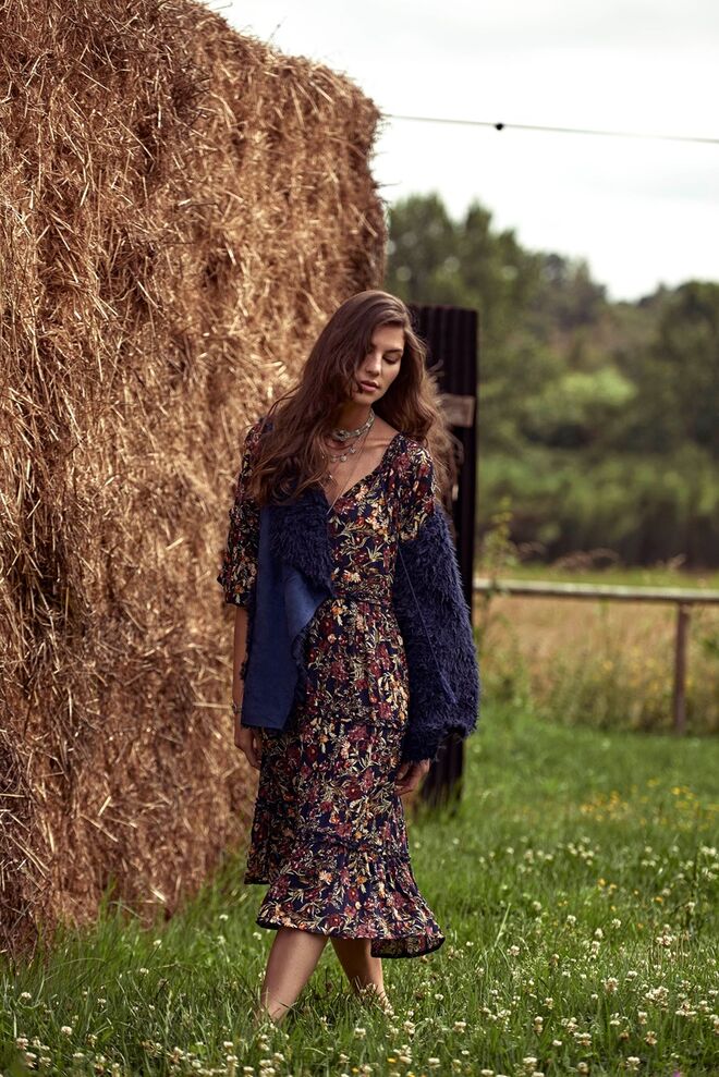 Colete, €32.99 e Vestido, €39.99, Natura