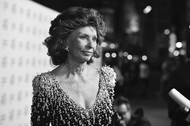 Sophia Loren em Hollywood, em 2014