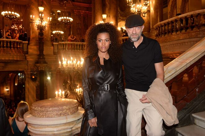 Tina Kunakey and Vincent Cassel