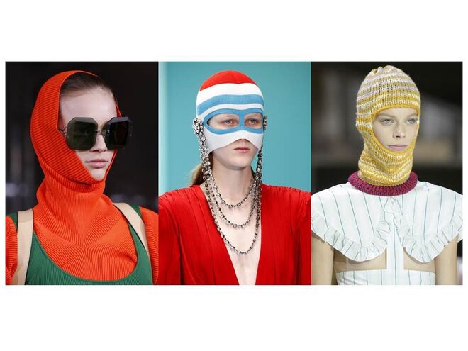 B - BALACLAVA (Marni; Gucci; Calvin Klein)