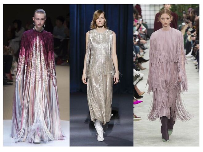 F - FRANJAS E FOLHOS (Alexander McQueen; Givenchy; Valentino)