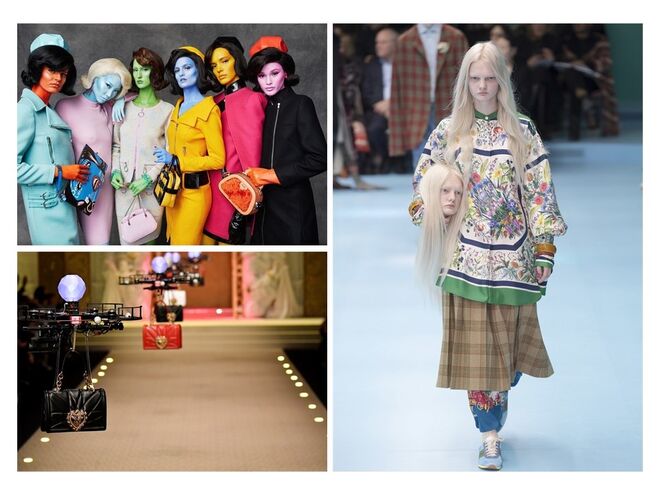 I - INSÓLITO (Moschino; Dolce & Gabbana; Gucci)