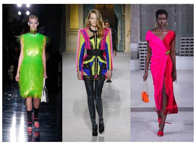 N - NEON ( Prada; Balmain; Marni)