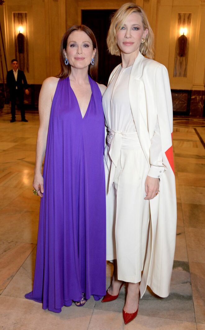  Julianne Moore e Cate Blanchett