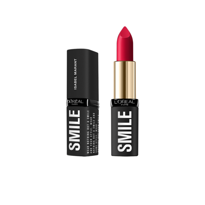 SMILE batom mate no tom La Butte Marshall, €16,99, L’Oréal Paris x Isabel Marant