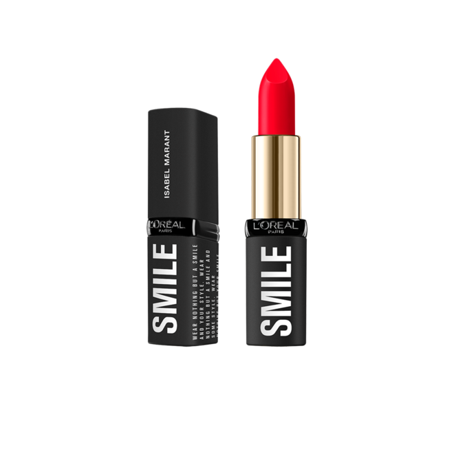 SMILE batom mate no tom Pigalle Western, €16,99, L’Oréal Paris x Isabel Marant