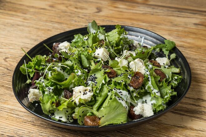 Salada de Chèvre e Figos